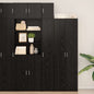 2 pcs Storage cabinet Distressed wood