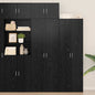 Armario de almacenamiento 3 pcs Madera vieja