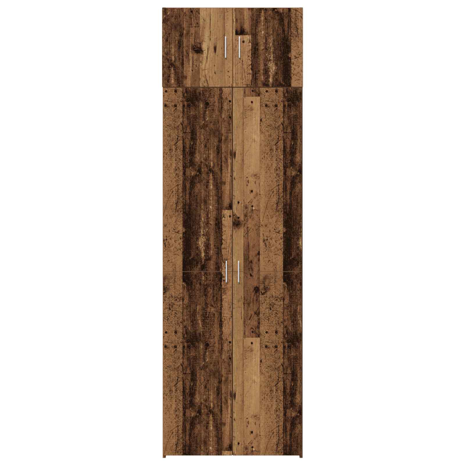 Armario de almacenamiento 3 pcs Madera vieja