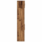 Armario de almacenamiento 2 pcs Madera vieja 30 x 42,5 x 225 cm
