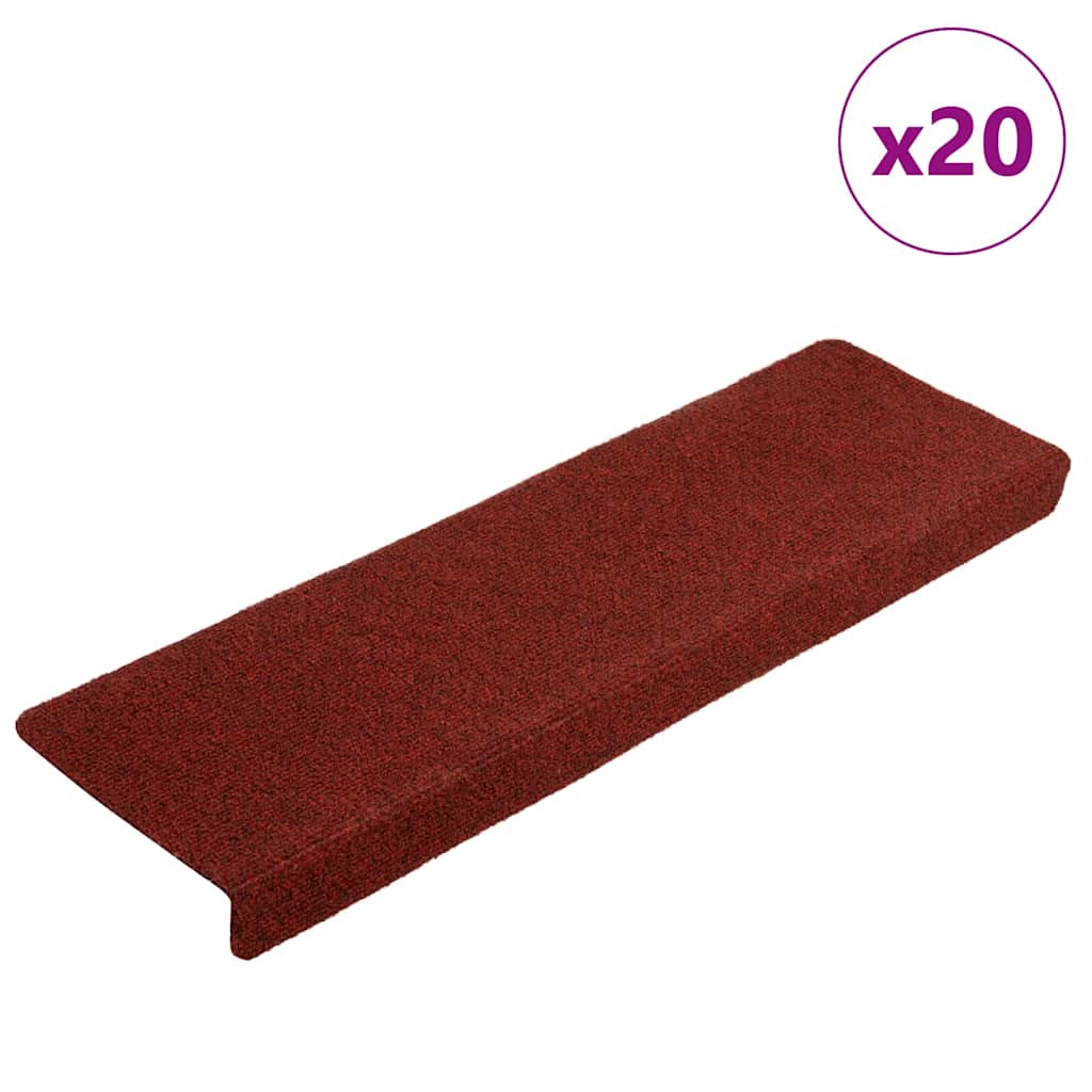 Alfombrillas para escaleras 10 unidades 56x17x3 cm Azul Semicircular