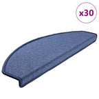 Alfombrilla autoadhesiva de escalera 10 uds antracita 56x17x3cm