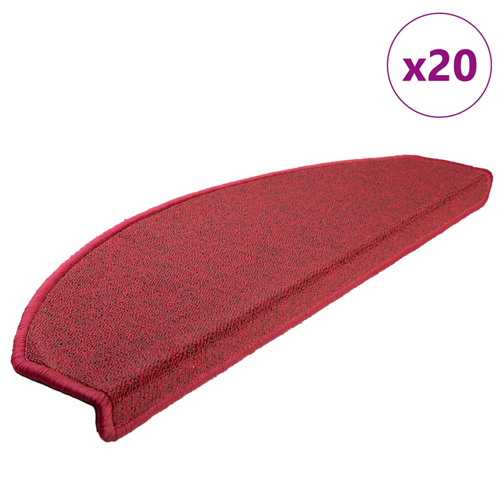 Alfombrilla autoadhesiva de escalera 10 uds antracita 56x17x3cm
