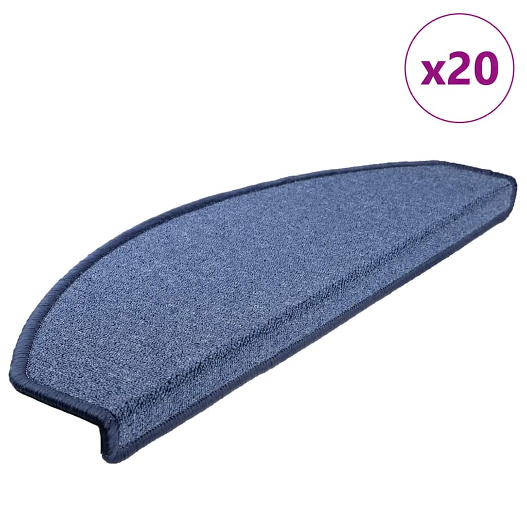 Alfombrilla autoadhesiva de escalera 10 uds antracita 56x17x3cm