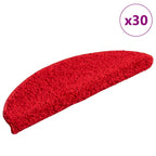 Alfombrilla autoadhesiva de escalera 10 uds antracita 56x17x3cm
