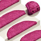 Alfombrilla autoadhesiva de escalera 10 uds antracita 56x17x3cm