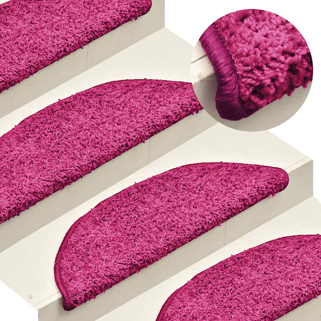 Alfombrilla autoadhesiva de escalera 10 uds antracita 56x17x3cm