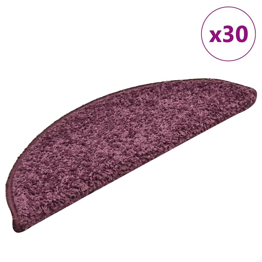 Alfombrilla autoadhesiva de escalera 10 uds antracita 56x17x3cm