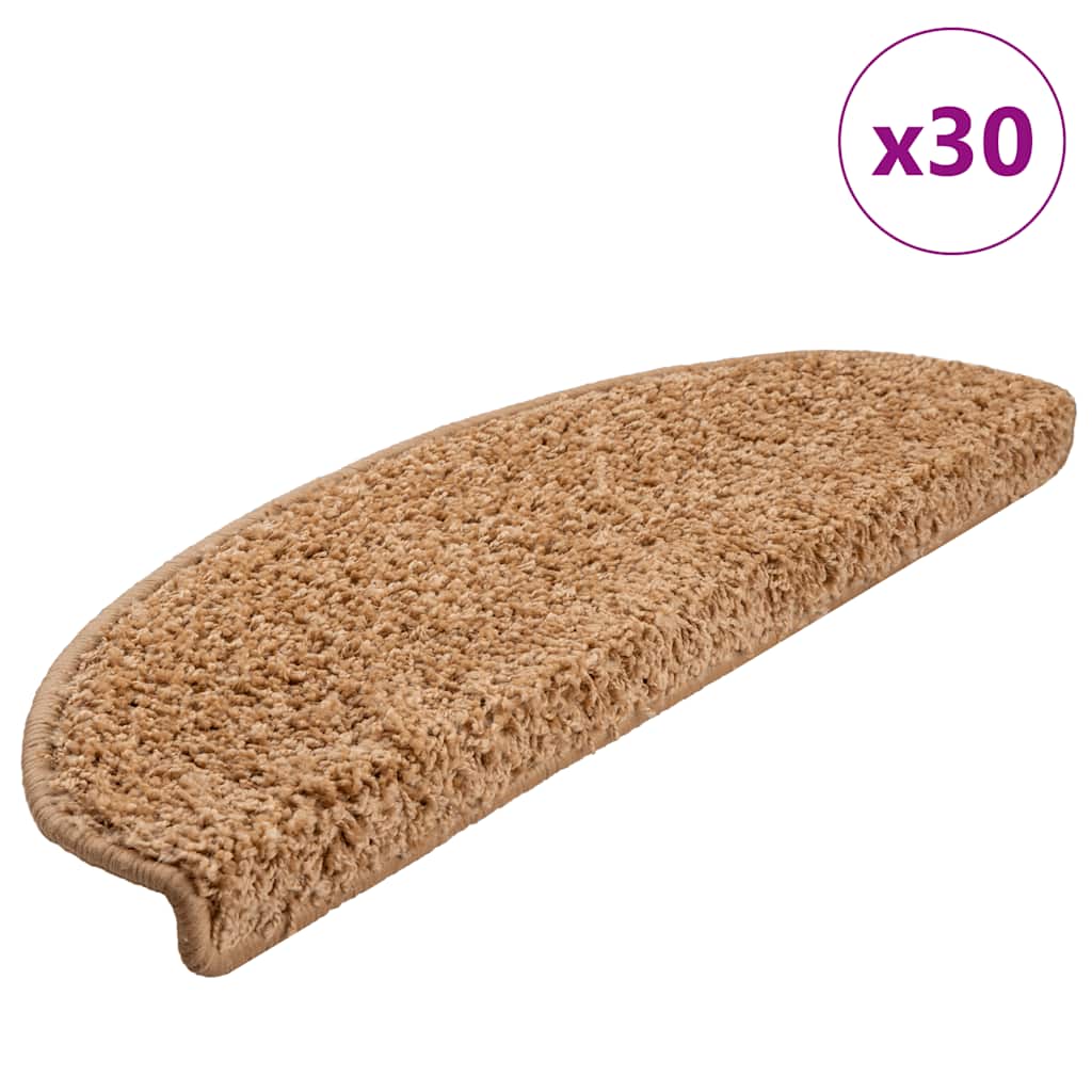 Alfombrilla autoadhesiva de escalera 10 uds antracita 56x17x3cm