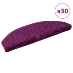 Alfombrilla autoadhesiva de escalera 10 uds antracita 56x17x3cm