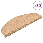 Alfombrilla autoadhesiva de escalera 10 uds antracita 56x17x3cm