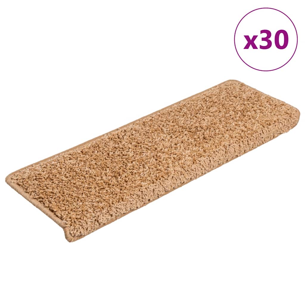 Alfombra autoadhesiva escalera sisal 15 uds antracita 56x17x3cm