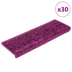 Alfombra autoadhesiva escalera sisal 15 uds antracita 56x17x3cm