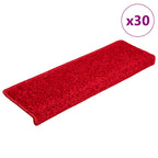 Alfombra autoadhesiva escalera sisal 15 uds antracita 56x17x3cm