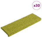 Alfombra autoadhesiva escalera sisal 15 uds antracita 56x17x3cm