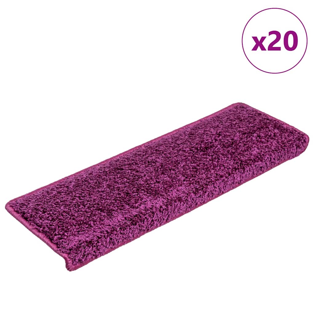 Alfombrilla autoadhesiva de escalera 10 uds antracita 56x17x3cm