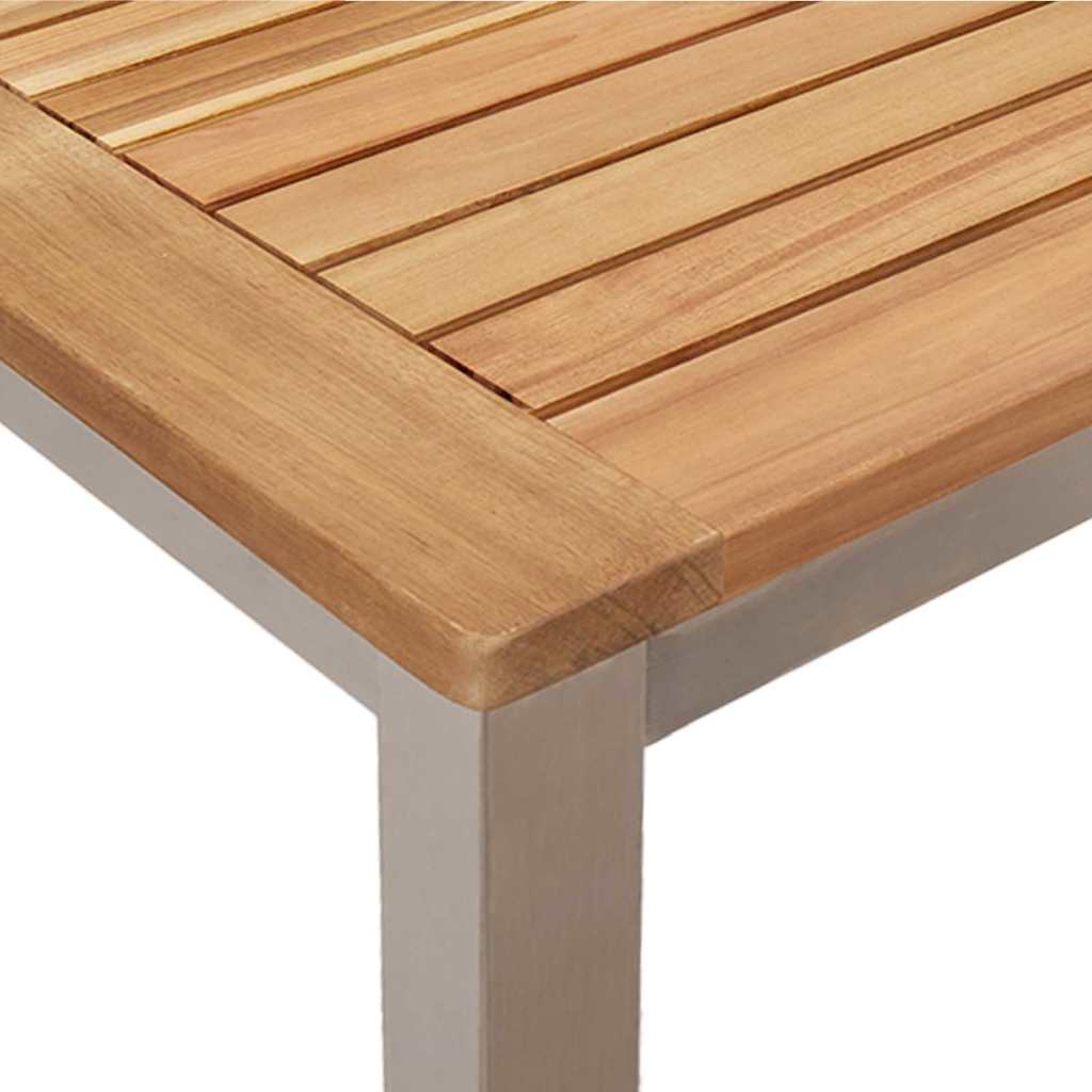 Juego de comedor para exteriores 3 pcs Madera de Acacia Sólida
