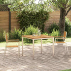 Juego de comedor para exteriores 3 pcs Madera de Acacia Sólida