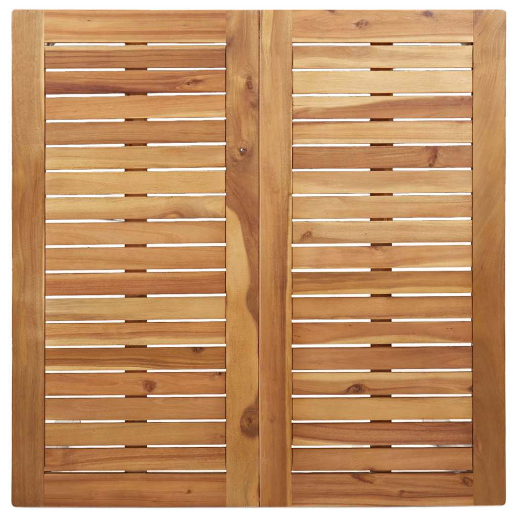 Conjunto de Comedor de Jardín 3 pcs Madera de Acacia Sólida