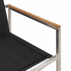 Conjunto de Comedor de Jardín 3 pcs Madera de Acacia Sólida