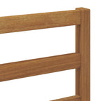 Conjunto de sofás de exterior con cojín 5 pcs Natural y Beige