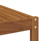 Conjunto de sofás de exterior Natural Madera de Acacia Sólida