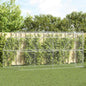 Refugio para perros 2 pcs Plateado 4 x 2 x 2 m