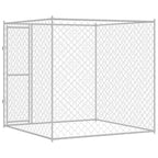 Jaula para perro Plateado 200 x 200 x 200 cm Acero Galvanizado