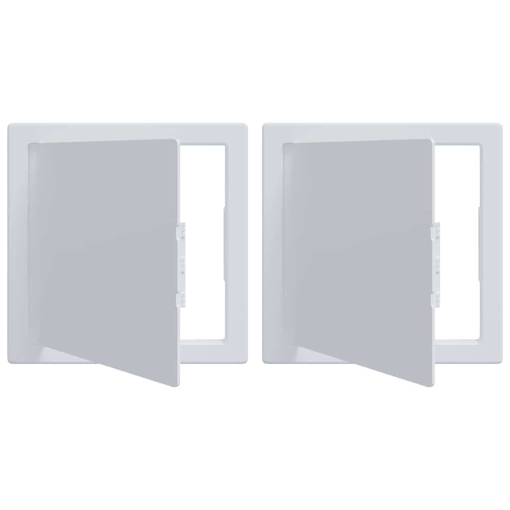 Paneles de Acceso 2 pcs 15 x 15 cm Plástico ABS