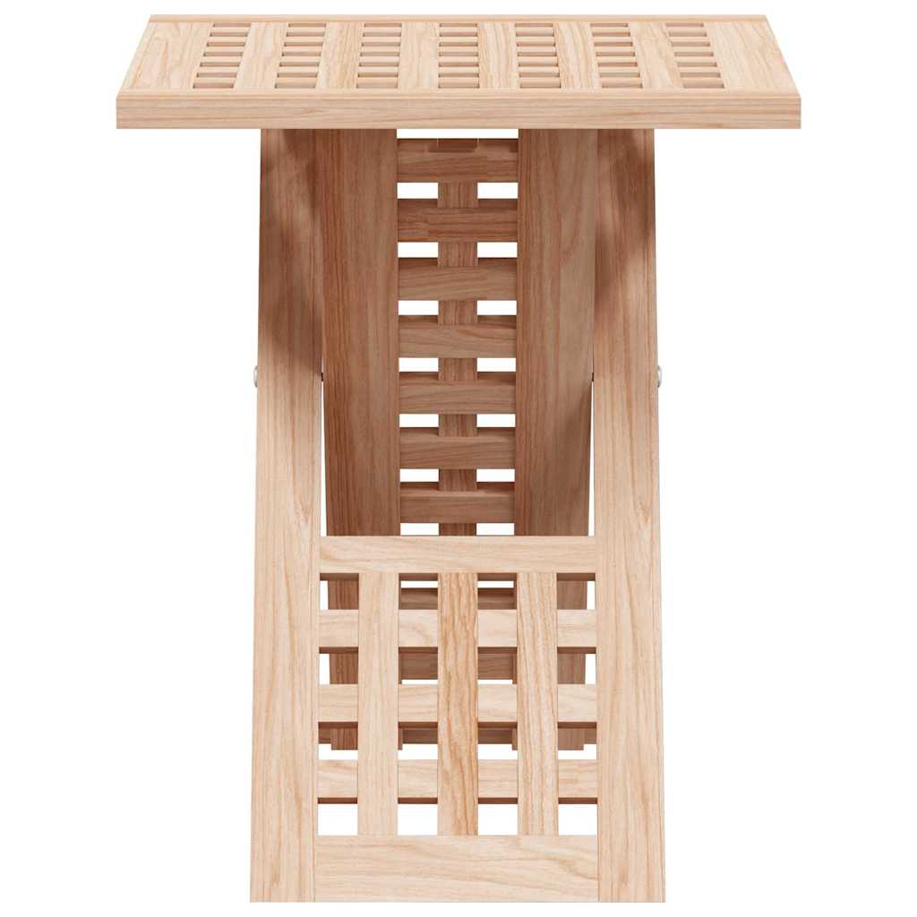 Mesa de Café Marrón 33 x 33 x 40,5 cm Madera de Nogal Sólido