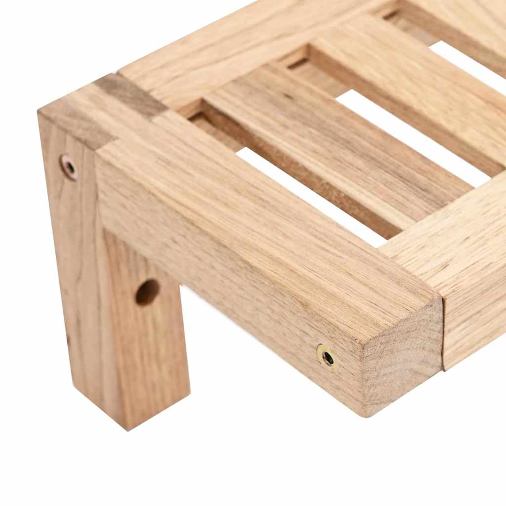 Estante Colgante de Pared Natural 62 x 10 x 12,5 cm