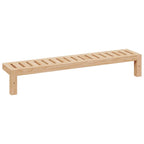 Estante Colgante de Pared Natural 62 x 10 x 12,5 cm