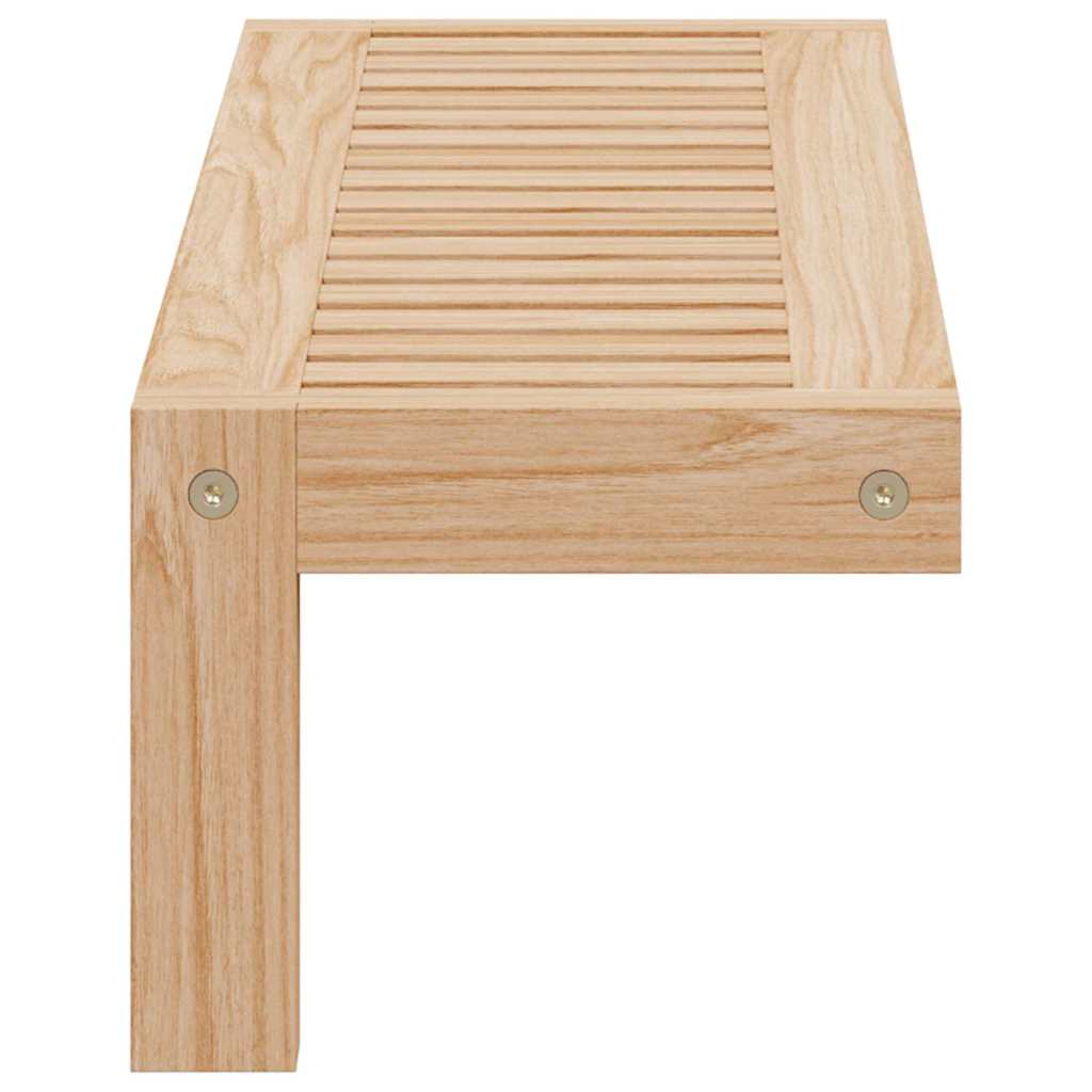 Estante Colgante de Pared Natural 62 x 10 x 12,5 cm