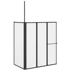 Mampara de ducha 120 x 70 x 137 cm Aluminio