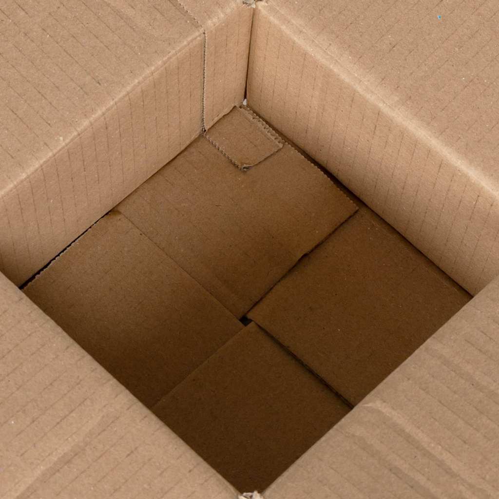 Caja Plegable 50 pcs Natural 15 x 15 x 8 cm Cartón