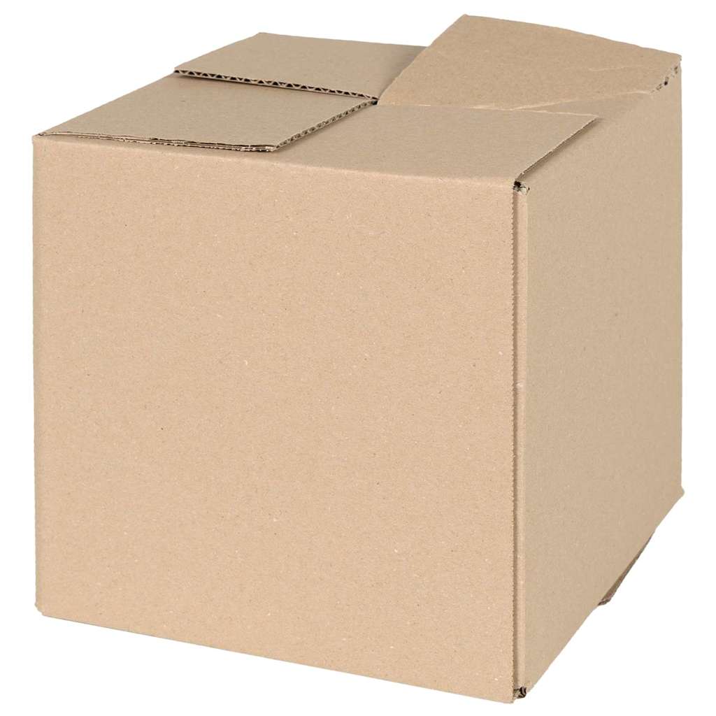 Folding Box 50 pcs Natural 15 x 15 x 8 cm Cardboard
