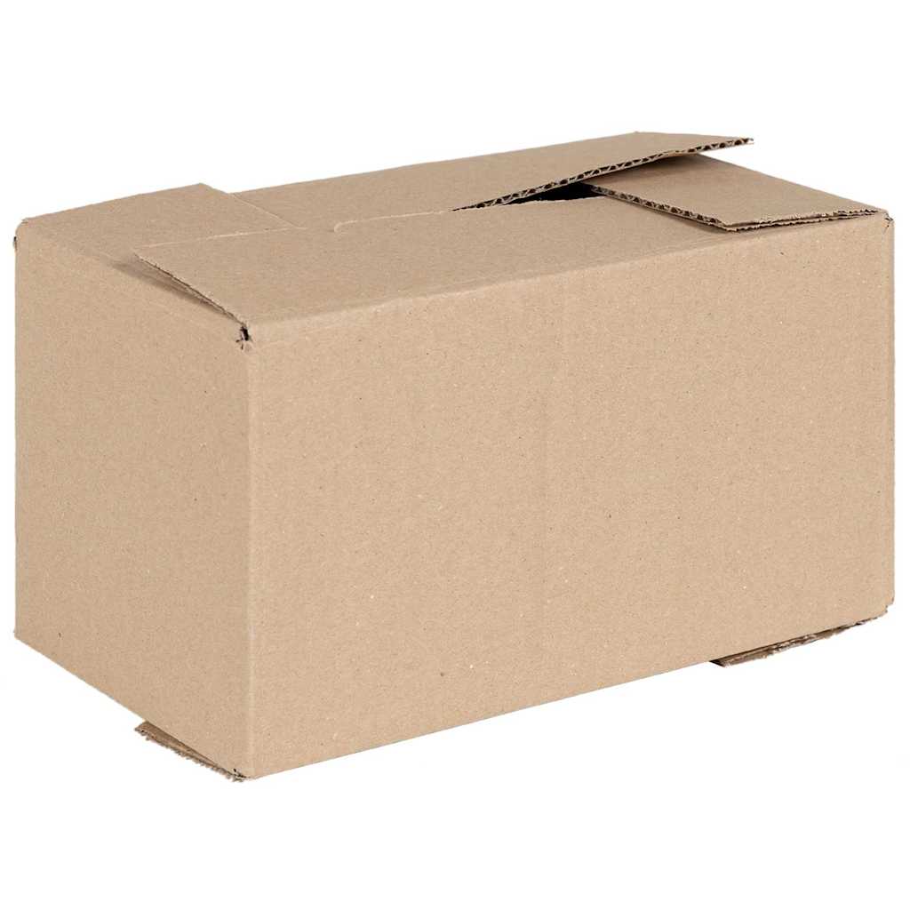 Folding Box 50 pcs Natural 15 x 15 x 8 cm Cardboard