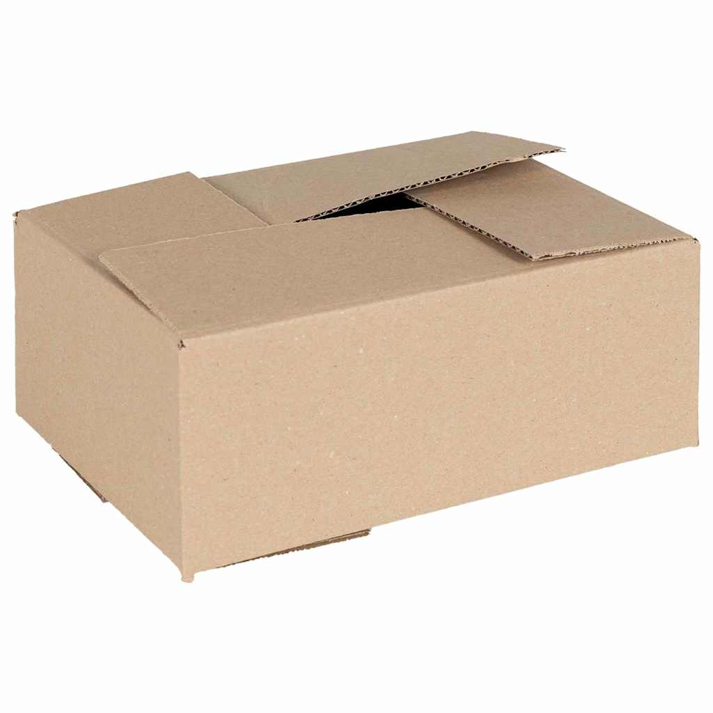 Folding Box 50 pcs Natural 15 x 15 x 8 cm Cardboard