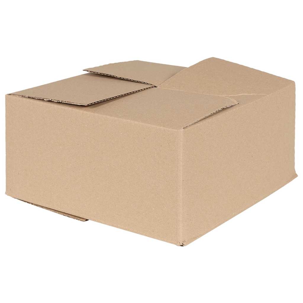 Folding Box 50 pcs Natural 15 x 15 x 8 cm Cardboard