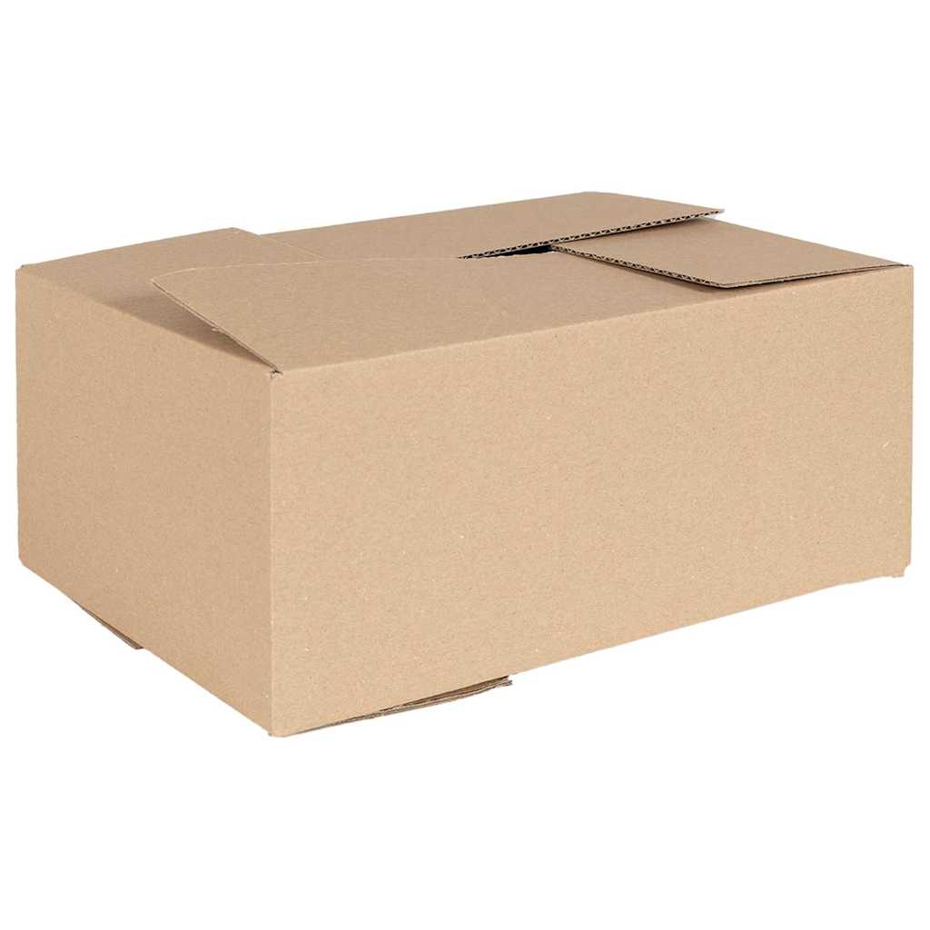 Folding Box 50 pcs Natural 15 x 15 x 8 cm Cardboard