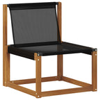 Conjunto de sofás de exterior 8 pcs Gris Natural y Claro