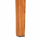 Mesa Consola Marrón 110 x 30 x 80 cm Madera de Acacia Sólida