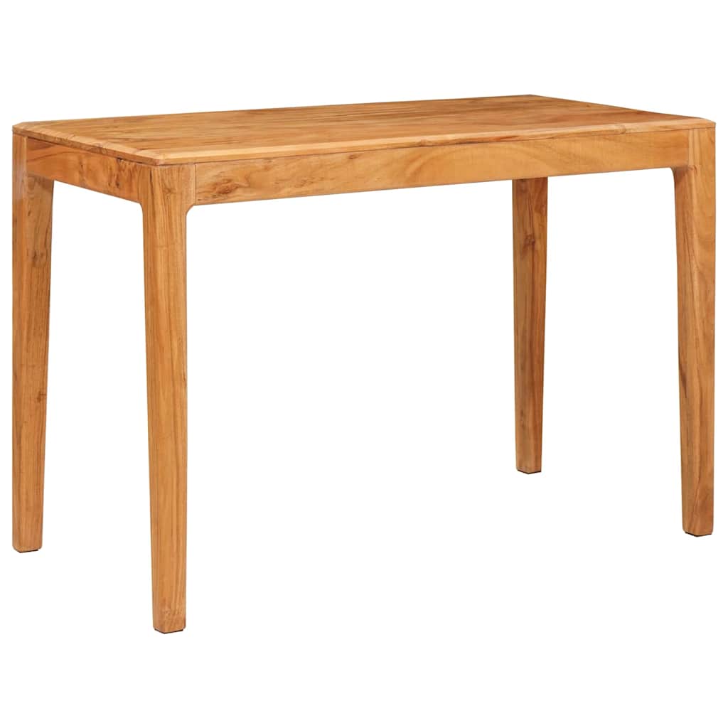 Mesa de Comedor Marrón 110 x 55 x 76 cm Madera de Acacia Sólida