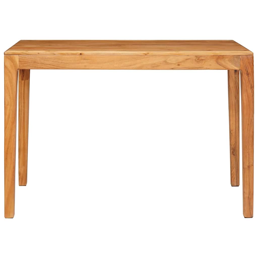 Mesa de Comedor Marrón 110 x 55 x 76 cm Madera de Acacia Sólida