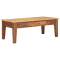 Mesa de Café Marrón 110 x 55 x 40 cm Madera de mango maciza