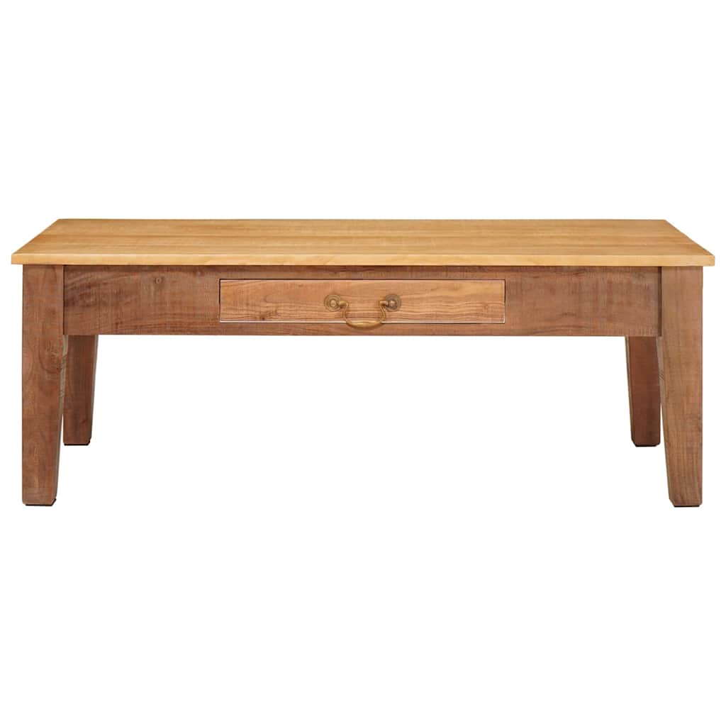 Mesa de Café Marrón 110 x 55 x 40 cm Madera de mango maciza