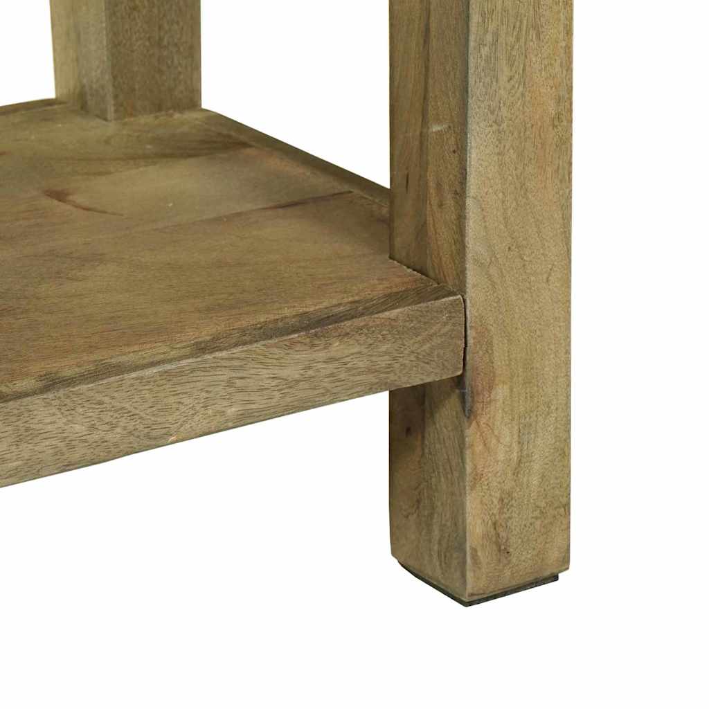 Mesa Consola con cajón Gris natural 110 x 30 x 80 cm
