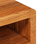 Gabinete de TV Marrón 110 x 30 x 40 cm Madera de Acacia Sólida