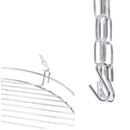 Trípode para Fogata 2 pcs Negro Acero