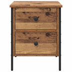 Cabinet de Noche con cajón Madera vieja 40 x 42 x 50 cm